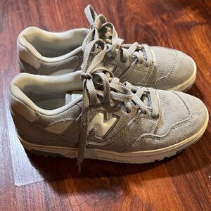 New Balance 550 Gray suede